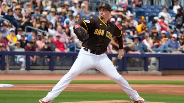 Former San Diego Padres pitcher Blake Snell